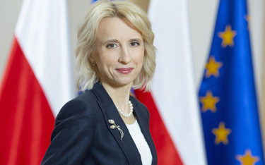 Teresa Czerwińska jest obecnie wiceprezesem EBI