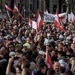 Protest przeciwko lockdownowi w Wiedniu