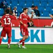Wisła cudzoziemska. Od lewej: Marko Jovanović, Dragan Paljić, Maor Melikson i Andraż Kirm