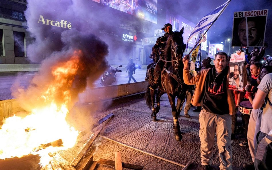 W Izraelu znów dochodzi do demonstracji przeciwko rządowi Beniamina Netanjahu. Demonstranci domagają