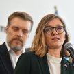 Adrian Zandberg i Magdalena Biejat
