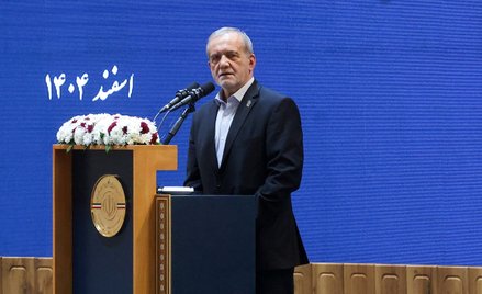 Prezydent Iranu Masud Pezeszkian