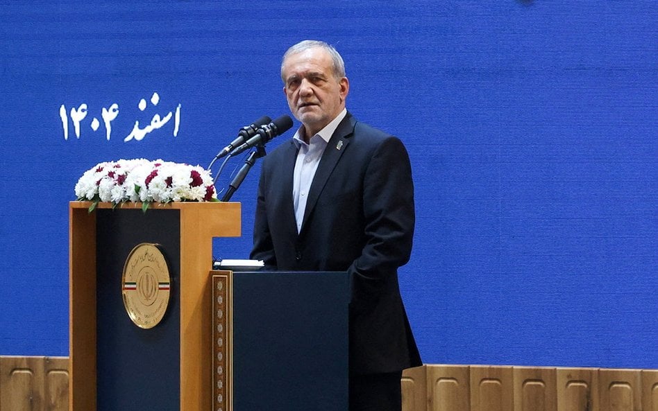 Prezydent Iranu Masud Pezeszkian