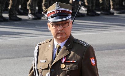 Rektor-komendant WAM w Łodzi, płk prof. dr hab. n. med. Marek Saracyn