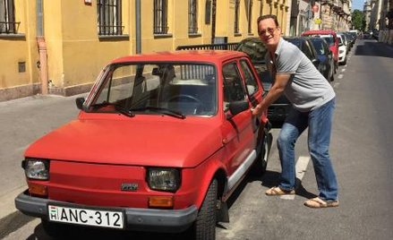 Fiat 126 p zachwycił Toma Hanksa w Budapeszcie