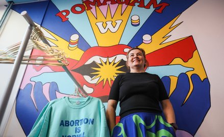 Aktywistka Aborcyjnego Dream Teamu Justyna Wydrzyńska podczas otwarcia przychodni Aborcyjnego Dream 