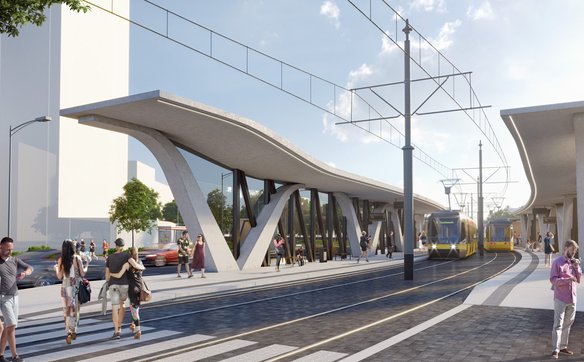 Tramwaj może przewieźć w godzinę 12 tys. pasażerów