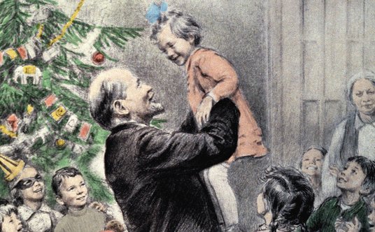 „Lenin na choince w Sokolnikach”: obraz miał ocieplać wizerunek wodza rewolucji i proletariatu