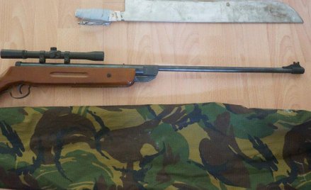 Rzeczy znalezione przy włamywaczu