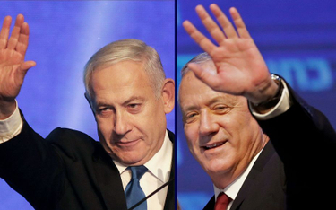 Beniamin Netanjahu i Benny Ganc