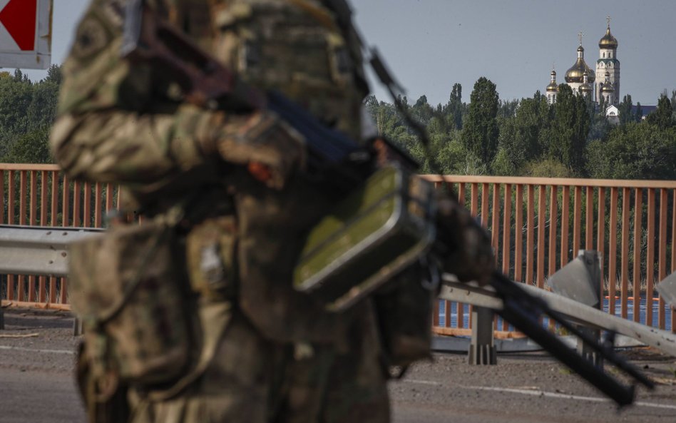 Jeden z mostów nad Dnieprem