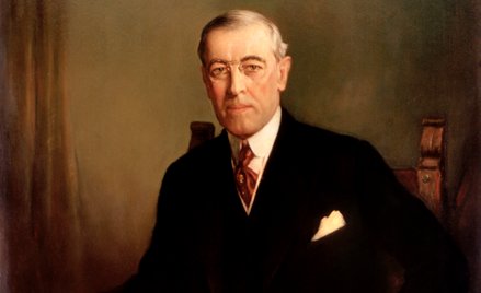 Oficjalny portret Woodrowa Wilsona jako 28. prezydenta Stanów Zjednoczonych (w latach 1913–1921), na
