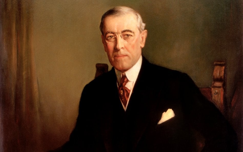 Oficjalny portret Woodrowa Wilsona jako 28. prezydenta Stanów Zjednoczonych (w latach 1913–1921), na