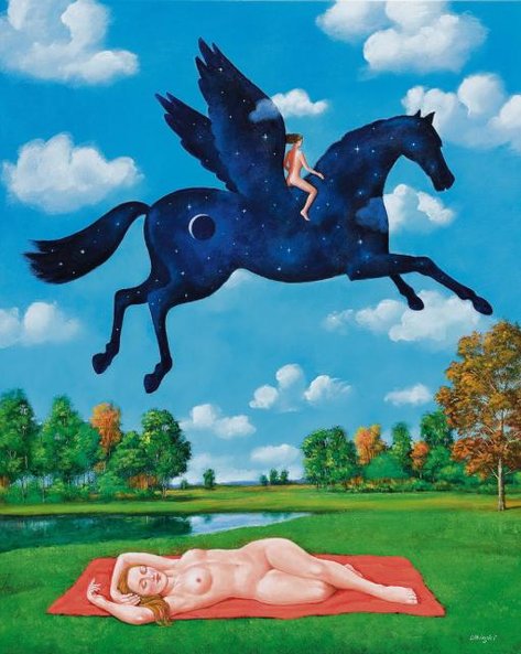 Czy za 30 lat obrazy Rafała Olbińskiego cieszyć się będą powodzeniem?