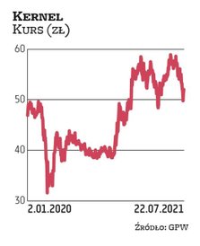Niemal 50-proc. zwyżkę wyceny implikuje średnia cena docelowa z tegorocznych rekomendacji dla Kernel