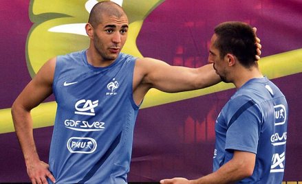 Karim Benzema (z lewej) i Franck Ribery – zdaniem „L’Equipe” jedyni obok Hugo Llorisa francuscy piłk