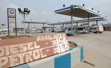 Paliwowa panika w Nigerii