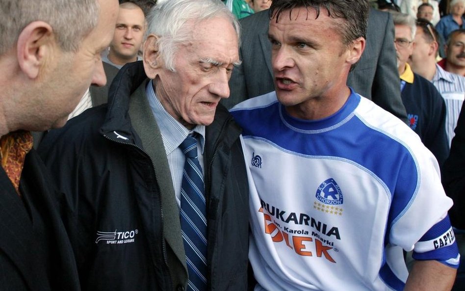 Kazimierz Górski i Krzysztof Warzycha