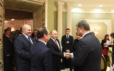 Spotkanie przywódców Rosji,Ukrainy,Francji i Niemiec w Mińsku, 11-12- lutego 2015 roku