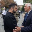 Wolodymyr Zełenski i szef unijnej dyplomacji Josep Borrell, Kijów, 1 października