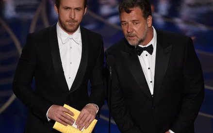 Ryan Gosling i Russel Crowe