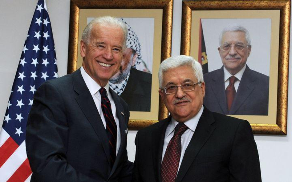 Joe Biden i Mahmud Abbas