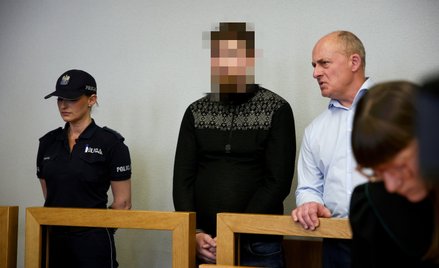 Oskarżony Norweg Ingebrigt G. na sali rozpraw Sądu Apelacyjnego w Krakowie