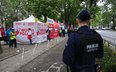 Namioty przed Trybunałem Konstytucyjnym