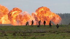 Pokaz strzelania bojowego wojsk pancernych, zmechanizowanych oraz rakietowych i artylerii w ramach f