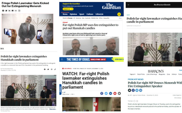 Światowe media informują o skandalu, do którego doszło w polskim Sejmie