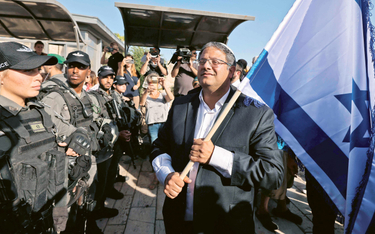 Nowy minister bezpieczeństwa Itamar Ben-Gewir (na zdjęciu) jest zwolennikiem deportacji arabskich ob