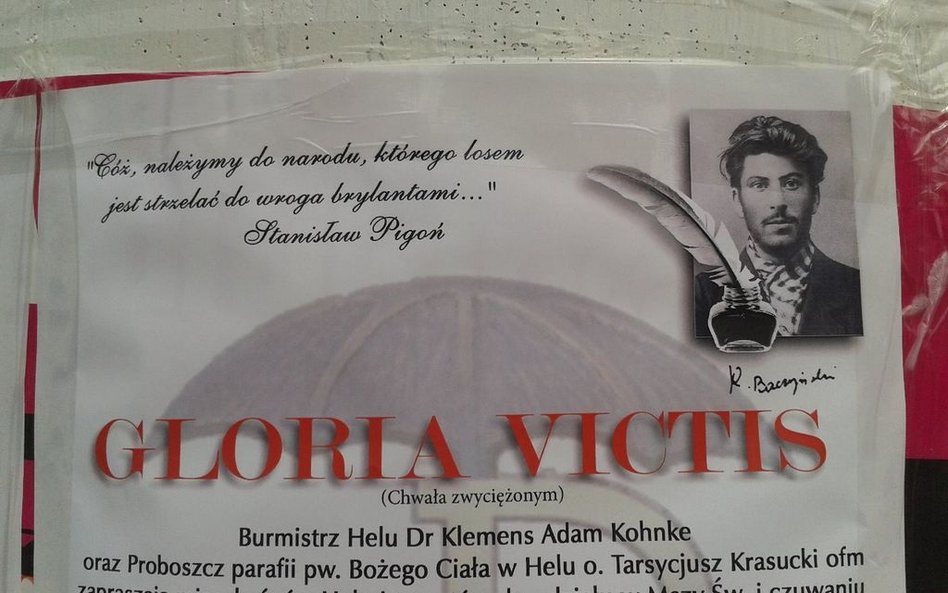 Hel: Urzędnicy pomylili Stalina z Baczyńskim