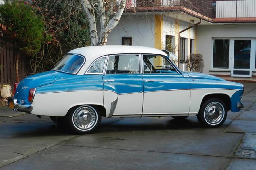 Poza drobnymi remontami Wartburg jest nadal oryginalny i to jego główny atut. Od nowości był używany