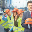 Krzysztof Tyszkiewicz chce w kampanii chwalić się inwestycjami PO w stolicy, np. torowiskiem w Al. J