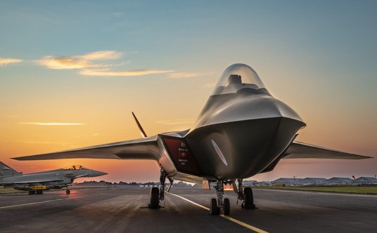 "FCAS (Future Combat Air System). Fot./BAE Systems."