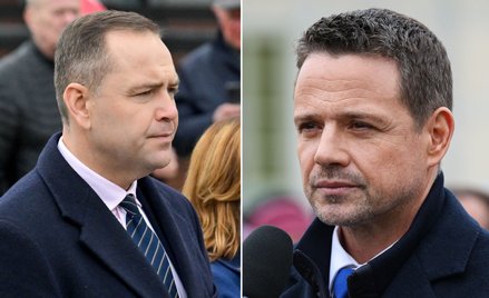 Karol Nawrocki i Rafał Trzaskowski