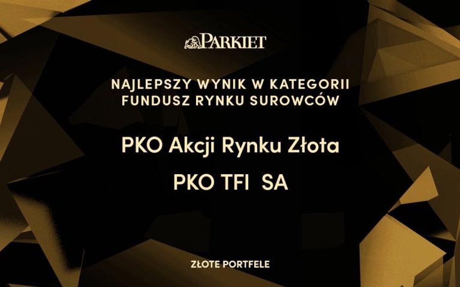 Złote Portfele: najlepszy fundusz surowców