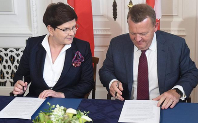 List intencyjny podpisali premierzy Polski i Danii.
