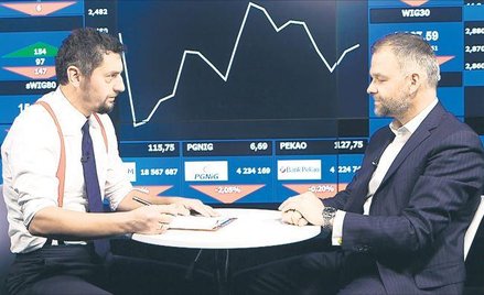 Gościem Andrzeja Steca był Krzysztof Szułdrzyński, partner zarządzający PwC w dziale audytu i usług 