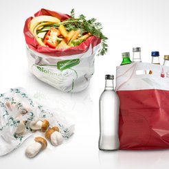 ecovio® jest certyfikowanym tworzywem kompostowalnym, uzyskiwanym częściowo z surowców pochodzenia b