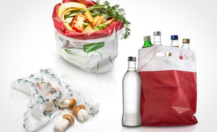 ecovio® jest certyfikowanym tworzywem kompostowalnym, uzyskiwanym częściowo z surowców pochodzenia b