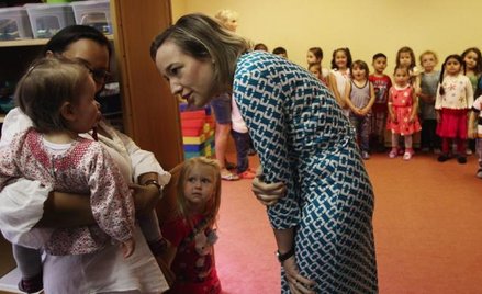 Kristina Schröder, minister ds. rodziny.