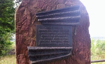 Pomnik upamiętniający bitwę pod Gruszką