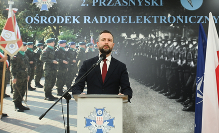Szef MON Władysław Kosiniak-Kamysz w Przasnyszu