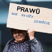 Protest przed krakowskim Sądem Okręgowym, 30 maja 2022 r. Demonstranci manifestowali wówczas w obron