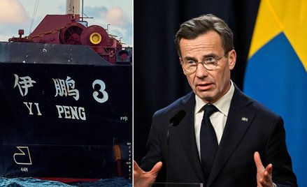 Premier Szwecji wzywa statek Yi Peng 3 do powrotu na szwedzkie wody terytorialne