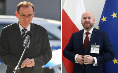 Mariusz Kamiński i Paweł Wojtunik