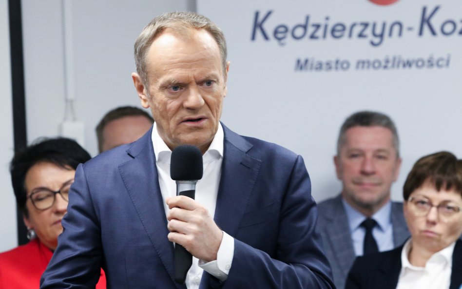 Przewodniczący Platformy Obywatelskiej Donald Tusk