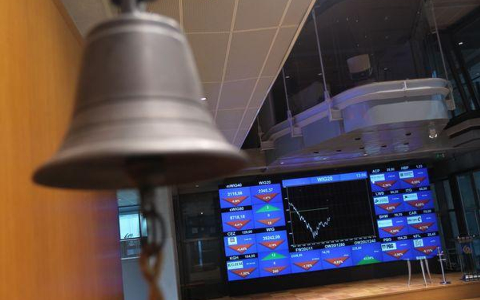 DAX i CAC40 są głęboko pod kreską. GPW radzi sobie stosunkowo dobrze.