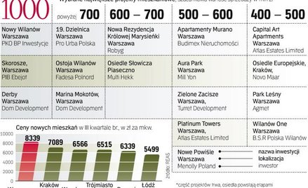 Największe przedsięwzięcia deweloperów lat 2000 – 2010